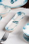 Hermia Set de desayuno Kardan Adam de 16 piezas en porcelana